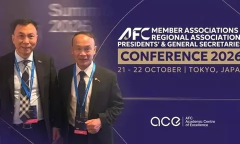 Chủ tịch Trần Quốc Tuấn dự Đại hội bất thường AFC tại Tokyo