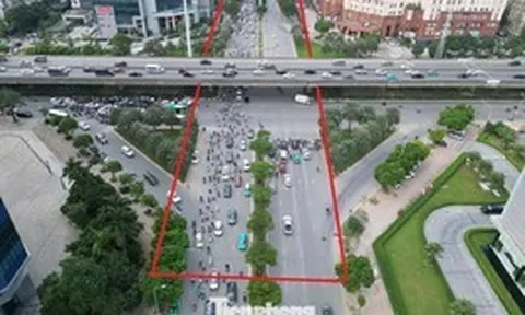 Di dời hàng chục cây xanh cạnh tòa nhà Keangnam Landmark 72, Hà Nội sắp xây hầm chui gần 1.000 tỷ đồng
