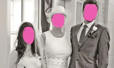 Mẹ chồng mặc váy trắng và đội khăn voan dự lễ cưới, còn nói câu này để chọc tức con dâu