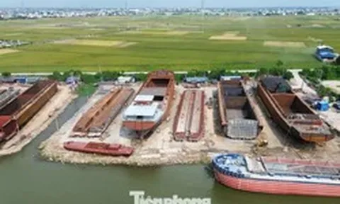 Ninh Bình: Chính quyền xã nói về xưởng đóng tàu quy mô lớn, hợp đồng thuê đất trái phép