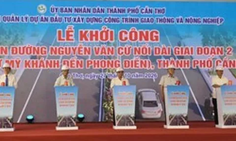 Cần Thơ đầu tư gần 1.600 tỷ đồng mở rộng tuyến đường nối của vùng du lịch sinh thái
