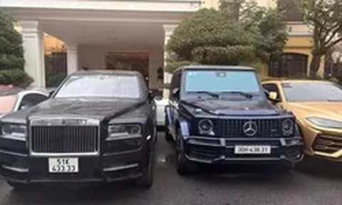 Điểm lại loạt xe sang bị thu giữ trong vụ án Mr Pips
