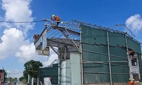 Xã Phú Xuyên: Người dân tháo dỡ công trình, bàn giao mặt bằng dự án Trục không gian Quốc lộ 1A