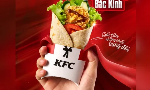Gà Cuộn Bắc Kinh – Món Mới Từ KFC!!!