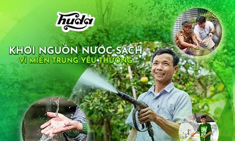 Huda triển khai thêm 5 dự án nước sạch cho người dân miền Trung